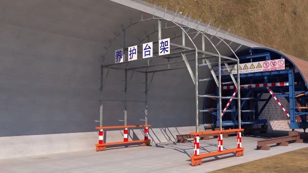 阳谷县隧道施工动画制作公司 - 隧道施工工艺和施工方法 - 隧道施工汇报动画视频 - bim 工程施工动画